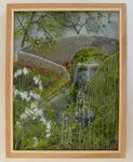 'Canal Bridge With Willow' Picture - SOLD