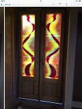 Front door windows for a narrow boat