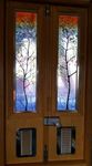 'Dusk #2' Boat Front Door Windows