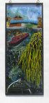 'Little Venice' Glass Picture