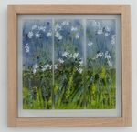 'Cow Parsley Triptych' Picture, SOLD