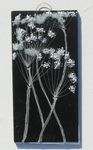 Wallhanging 'Dark Blue Cow Parsley', £45