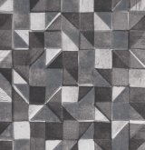 geometric mono linoprint