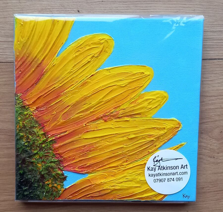 Sunflower Textured 1