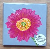 Textured Flower - Magenta