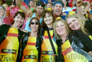 Supporters at the Rugby 7s Tournament in Wellington