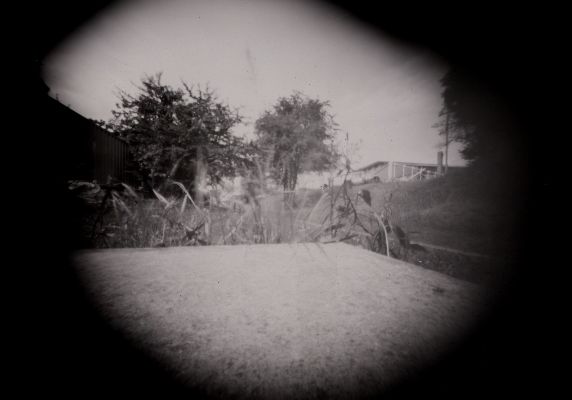 Pinhole photo on home made camera