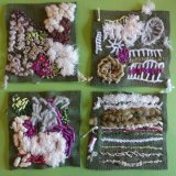 Stitch and thread samples