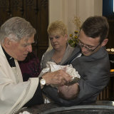 Christening at Our Lady of Grace church in Prestwich