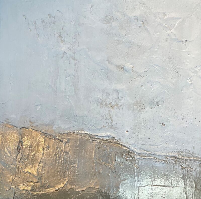 gold canvas art