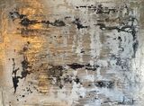 'Black & Gold' XL 150x122cm £325