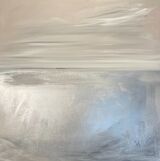 SALE! ‘Silver Pond’ 76x76cm £130