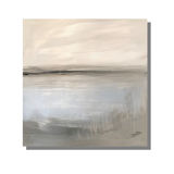 'Ponder' 76x76cm £90 silver canvas,