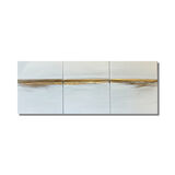 Set of 3 x 'Gold Horizon' 3 x 18"x 14" canvases £125