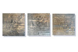 'Wired - Set of 3 x 30x30cm canvases' £75