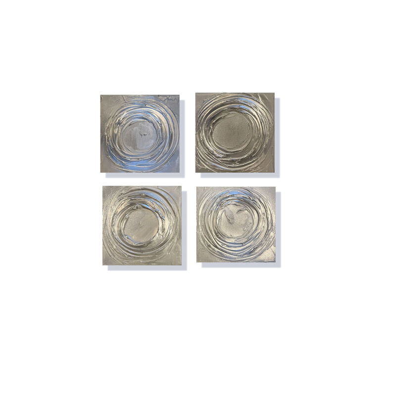 grey and silver art
