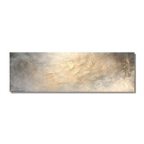 'Silver Shores' 100x50cm £90 silver canvas