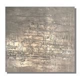 'Etched - Greys/Silver' 92x92cm £125