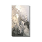 'Experiment 16' 122x76cm £160 grey and silver canvas