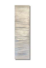'Frosted Glaze Silver/Soft Greys' 102x30cm £105