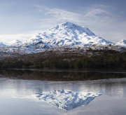 KW-SH-17-2 Sgurr Dubh reflected in Loch Clair Torridon