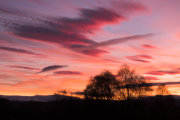 KW-SH-17-53 Sunset over Culnakirk