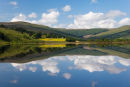 Reflections in Semer Water, Wensleydale