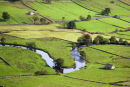 The Wharfe meanders along Wharfedale