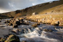 The Wharfe at Deepdale Bridge, Langstrothdale