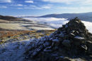 Mist over Ullswater from Yew Crag