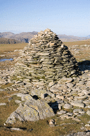 Summit cairn on Brim Fell