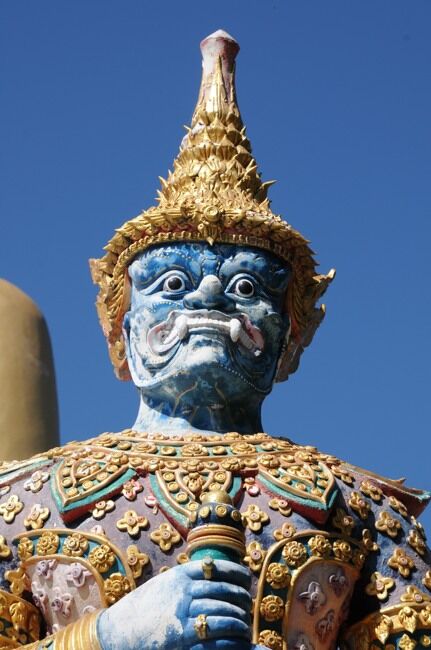 Dvarapala at Wat Phra That Doi Kham