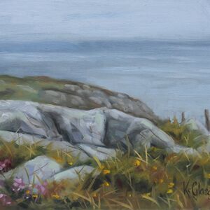 Torr No. 23 – Torr Head, County Antrim, oil painting by Keith Glasgow