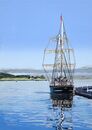 Tall Ship Berthed In Oban Bay
