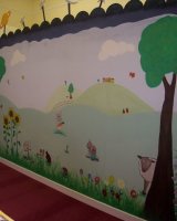 Akeley Wood mural