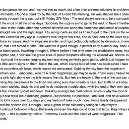 The Onwards - the text