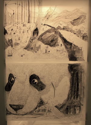 The Panda that Drinks from the Well of the World
