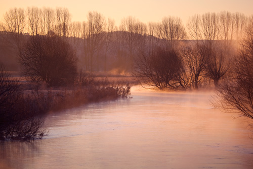 First Light on the River-Wylye