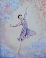 Purple Ballerina