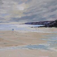 Breaking light Porthcurnick