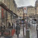 Market Street Rain