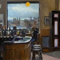 Pint With A View (from the Free Trade Inn)