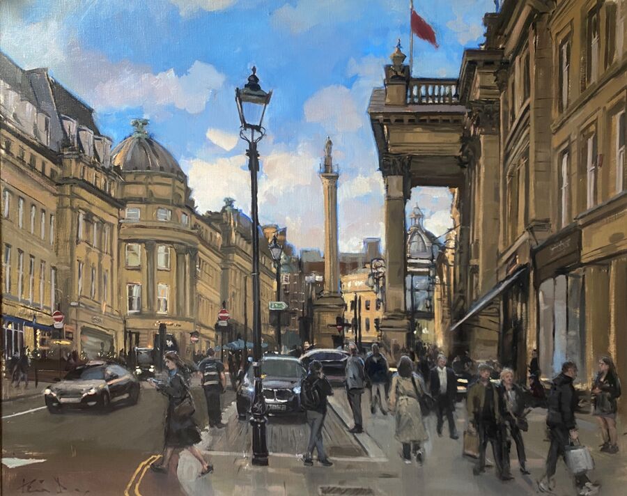 Early Evening Grey Street