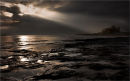 Bamburgh Castle catching the light