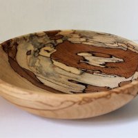 160806 Spalted Beech Bowl SOLD