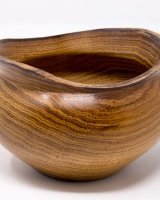 171014 Laburnum natural edge pot