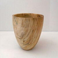 200130 Spalted Horse Chestnut Vase