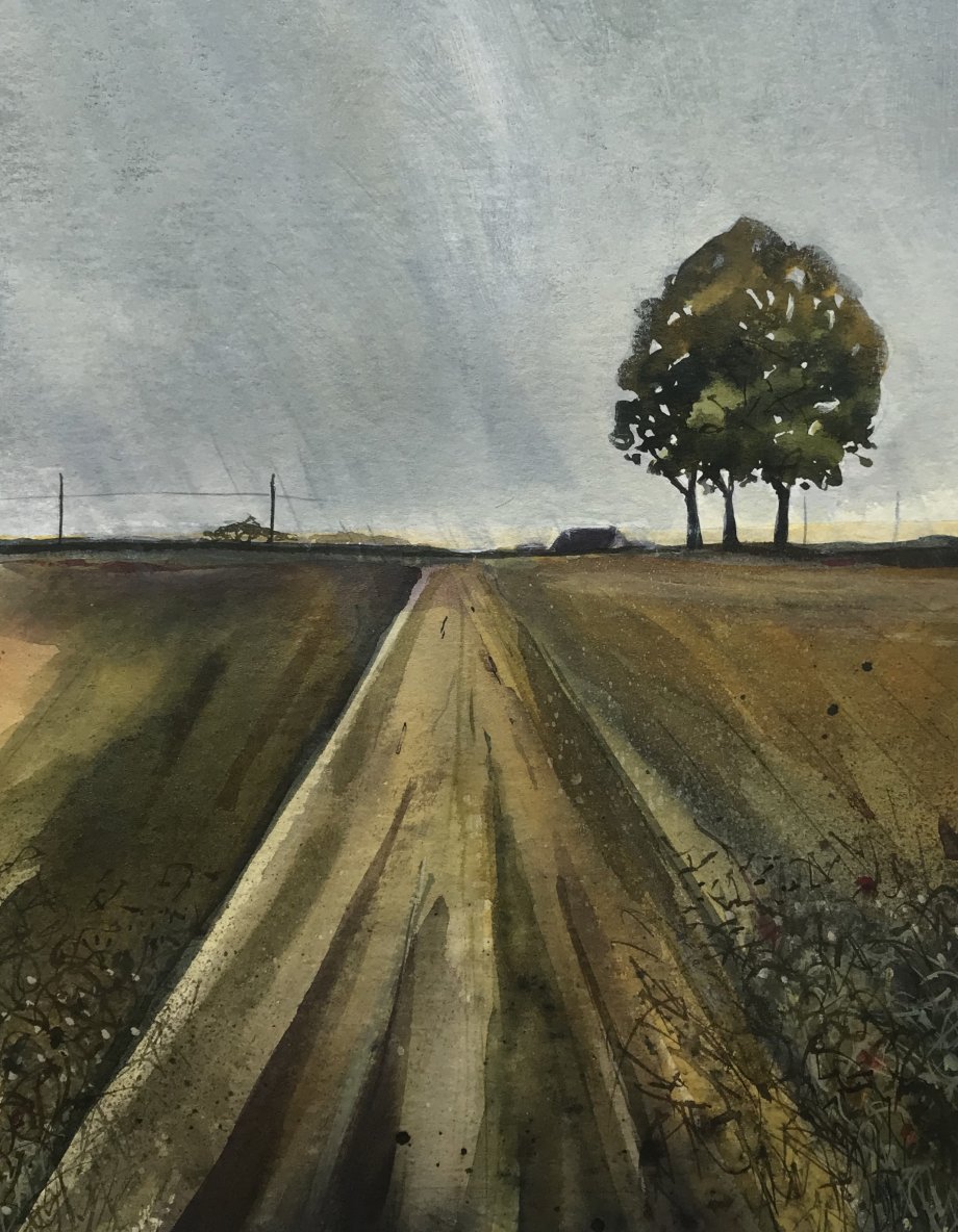 Road to the Farm, Rainy Day