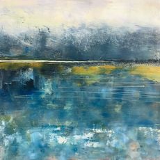 Oil and cold wax medium on panel SOLD
