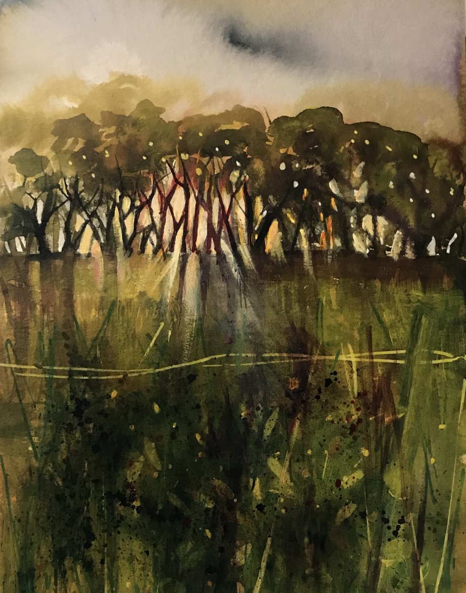 Weak Sun, Autumn Evening